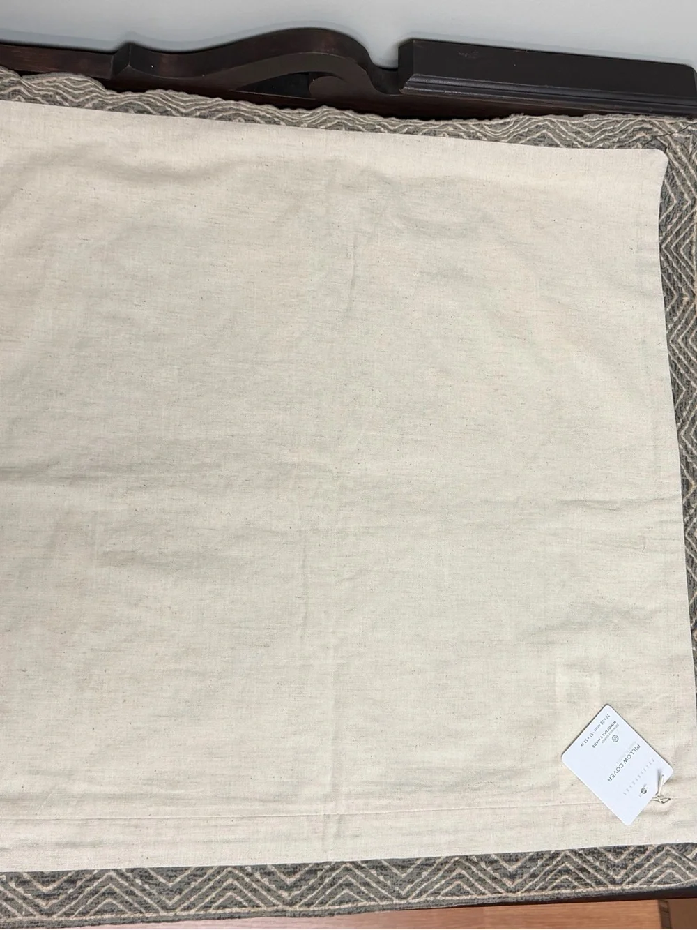 Pottery Barn Discontinued Owl Embroidered Throw Pillow Sham
